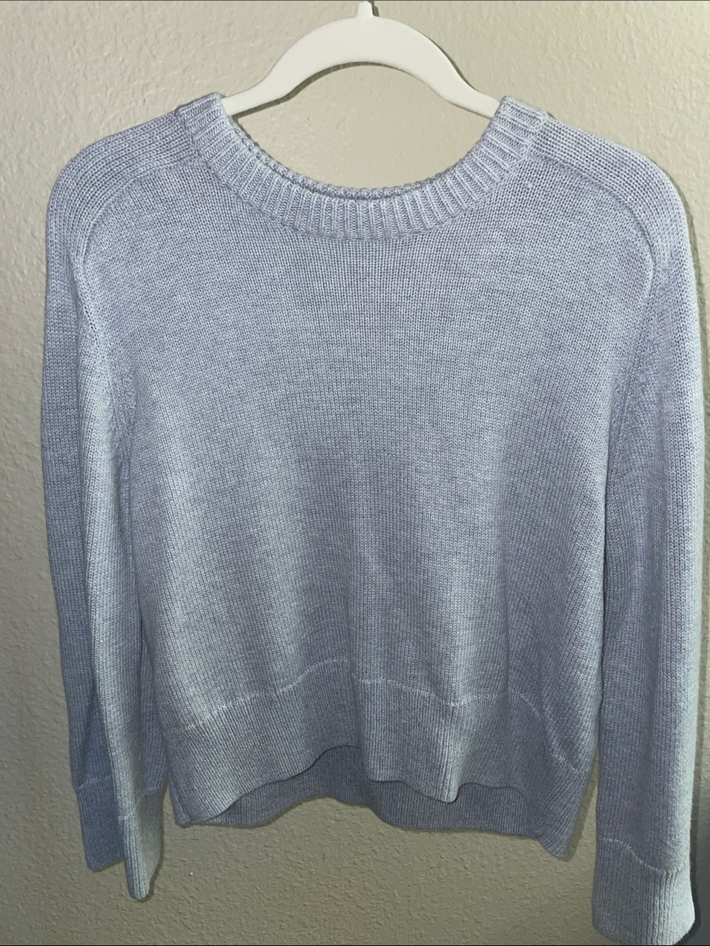 Grey Crewneck Women's Sweater